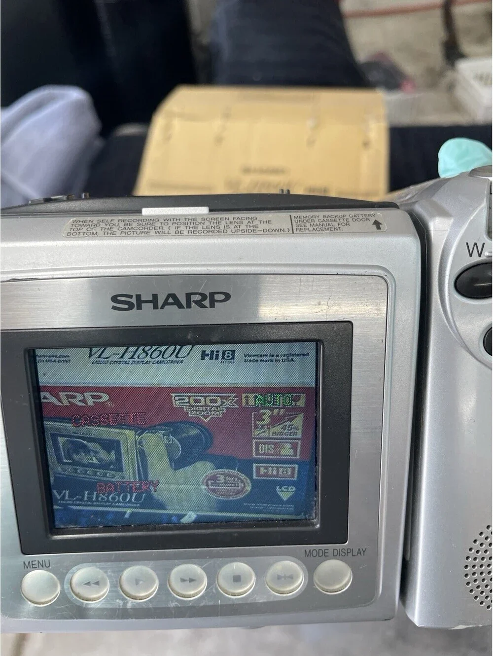 Sharp tested working